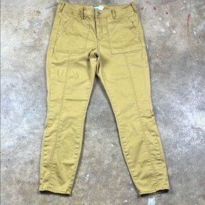 Anthropologie Jefferson Mustard Utility Pant
Size: 30